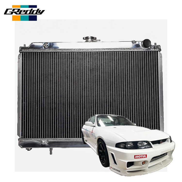 GReddy Aluminum Radiator TW-R - 95-98 Nissan Skyline GTR BCNR33 RB26DETT