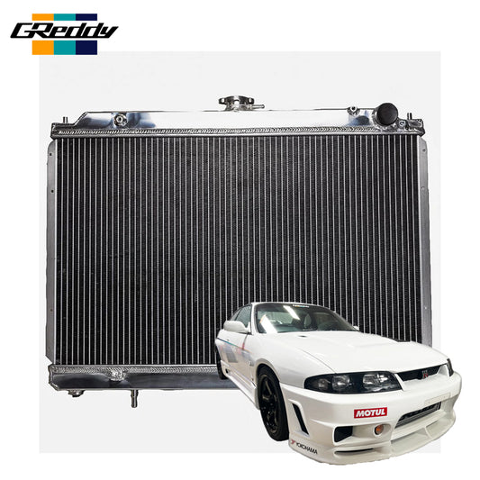 GReddy Aluminum Radiator TW-R - 95-98 Nissan Skyline GTR BCNR33 RB26DETT