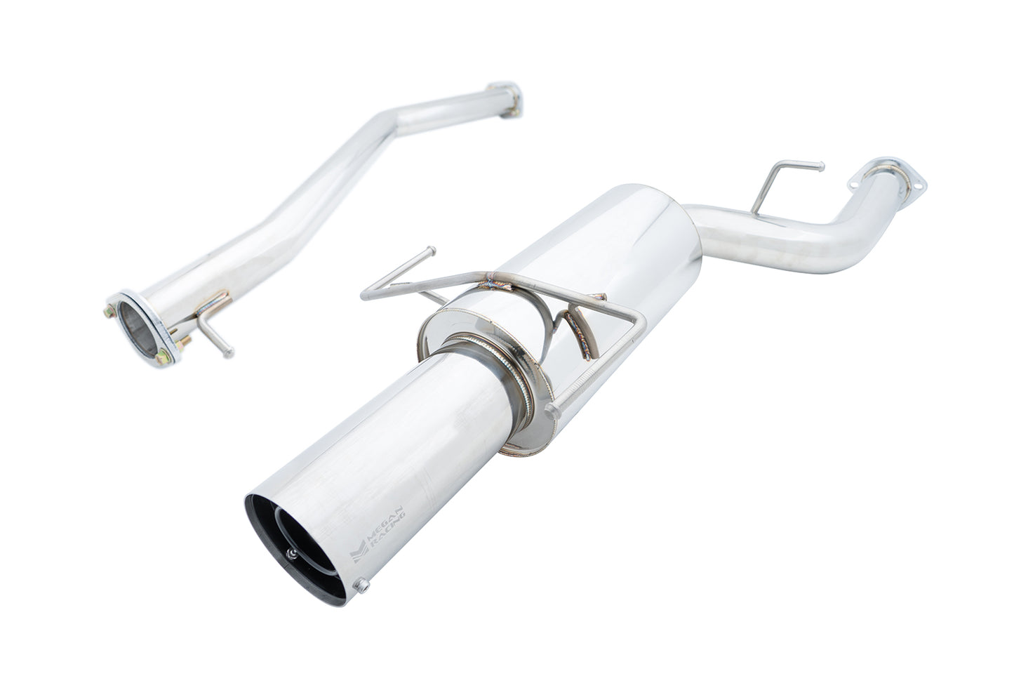 Megan Turbo Type Cat-Back Exhaust Muffler S14 240sx - 2.5in Dia / 4.5in tip