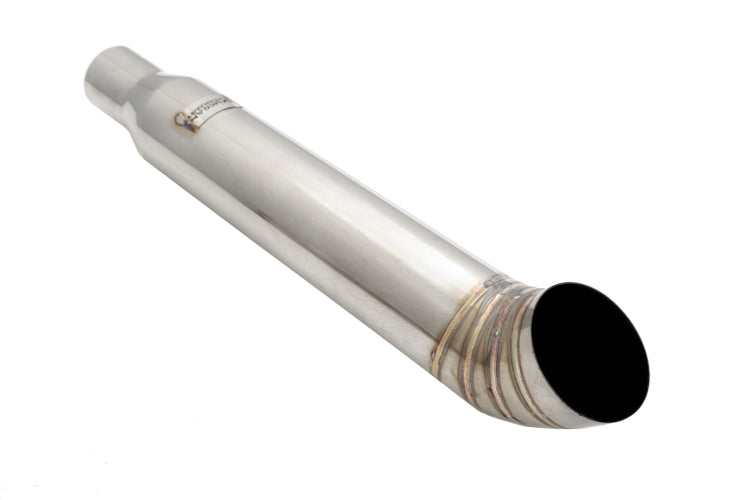 Megan Universal Dual Blast Pipes Exhaust Turn Down Tip - 3in to 4in