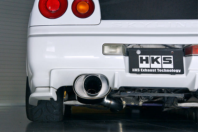 HKS Super Turbo Muffler Urban Matte Edition - Skyline GTR R34 RB26DETT