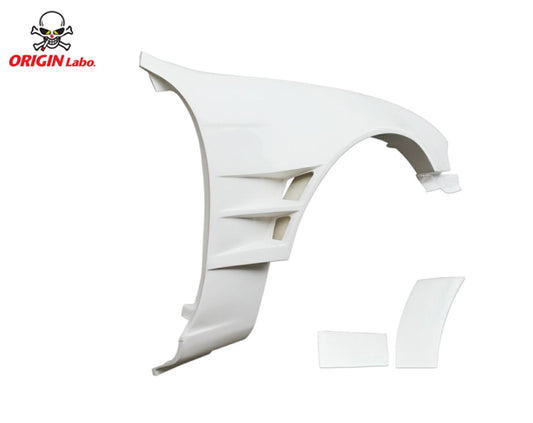 Origin S14 Zenki Front Fenders +75mm Type 4 (Include Finishers) PAIR