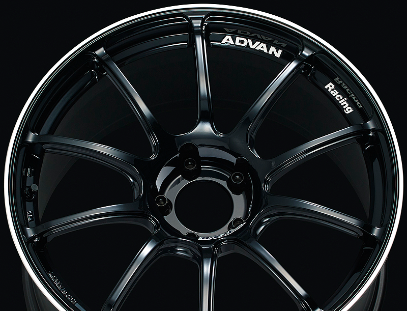 Advan RZII 17x9.0 +63 5x114.3 Racing Gloss Black Wheel