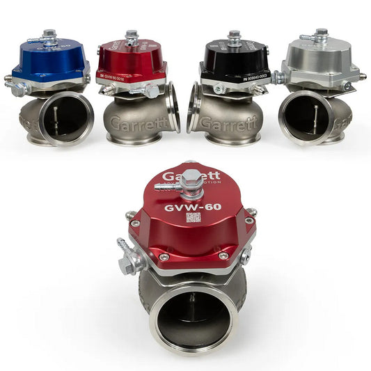 Garrett GVW-60 60mm External Wastegate Kit - Red