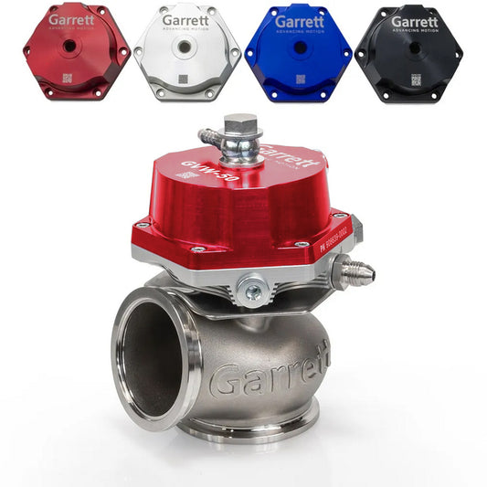 Garrett GVW-50 50mm External Wastegate Kit - Red