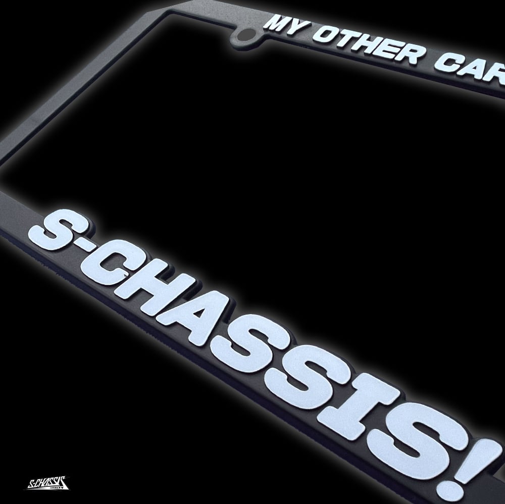 License Plate Frame (for your daily car)