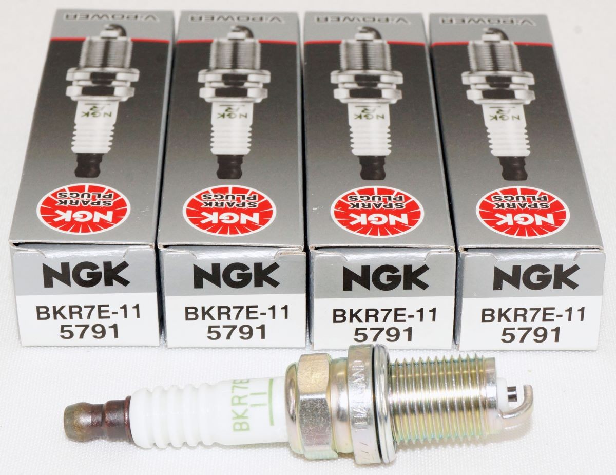 NGK BKR7E-11 V-Power Spark Plug 5791 - Pack/4