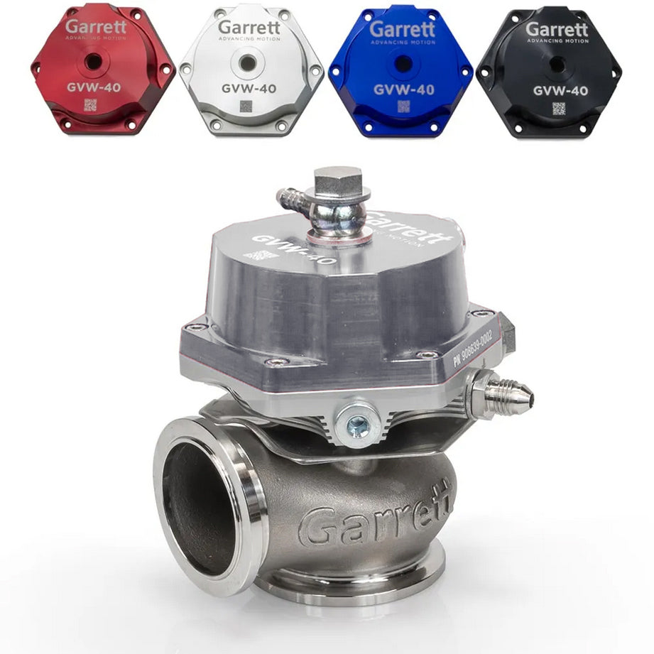 Garrett GVW-40 40mm External Wastegate Kit - Silver