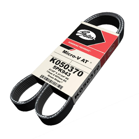 Gates K050370 Micro-V Alternator Belt 5PK943 - S13 S14 S15 SR20DET