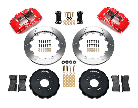 Wilwood Front Big Brake Kit 13.00in Slotted Red - 240SX S13 S14