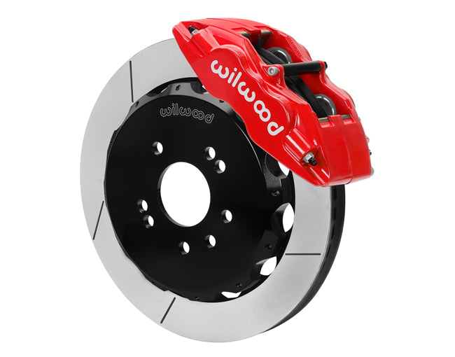 Wilwood Front Big Brake Kit 13.00in Slotted Red - 240SX S13 S14