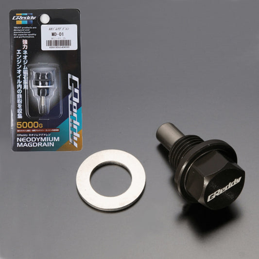 GReddy Toyota / Nissan M12xP1.25 Neodymium Magnetic Oil Drain Plug MD-01