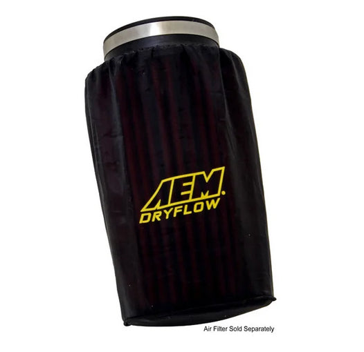 AEM Air Filter Wrap 6 inch Base 5 1/4 inch Top 9 inch Tall