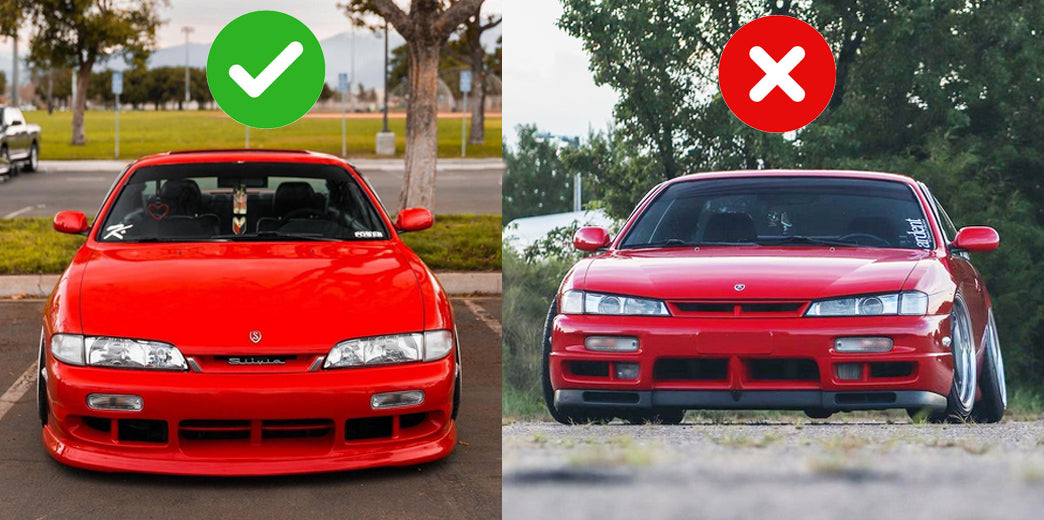 P2M S14 Zenki Front Turn Signal Lights - JDM Bumper only - PAIR