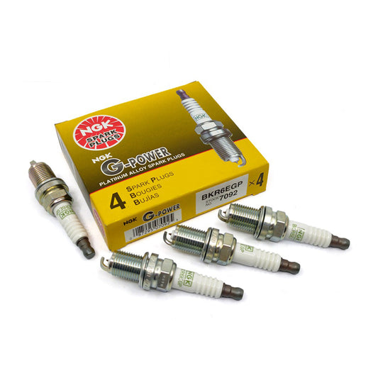 NGK BKR6EGP G-Power Platinum Spark Plug 7092 - Pack/4