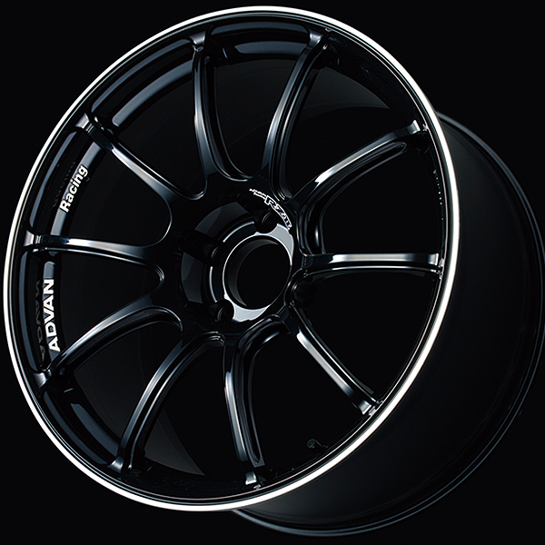 Advan RZII 17x9.0 +63 5x114.3 Racing Gloss Black Wheel