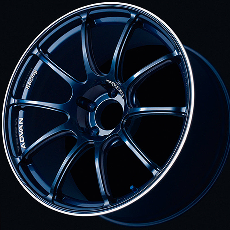 Advan RZII 18x9.5 +45 5x114.3 Racing Indigo Blue Wheel