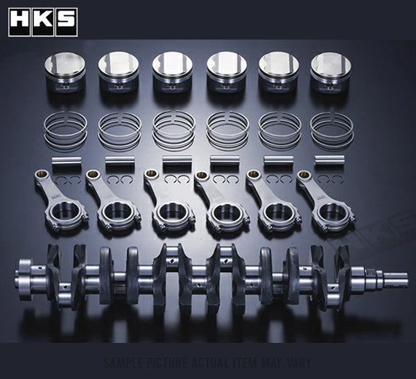 HKS 2JZ GTE 3.4L Stroker Kit w/ Crankshaft Rods and Pistons