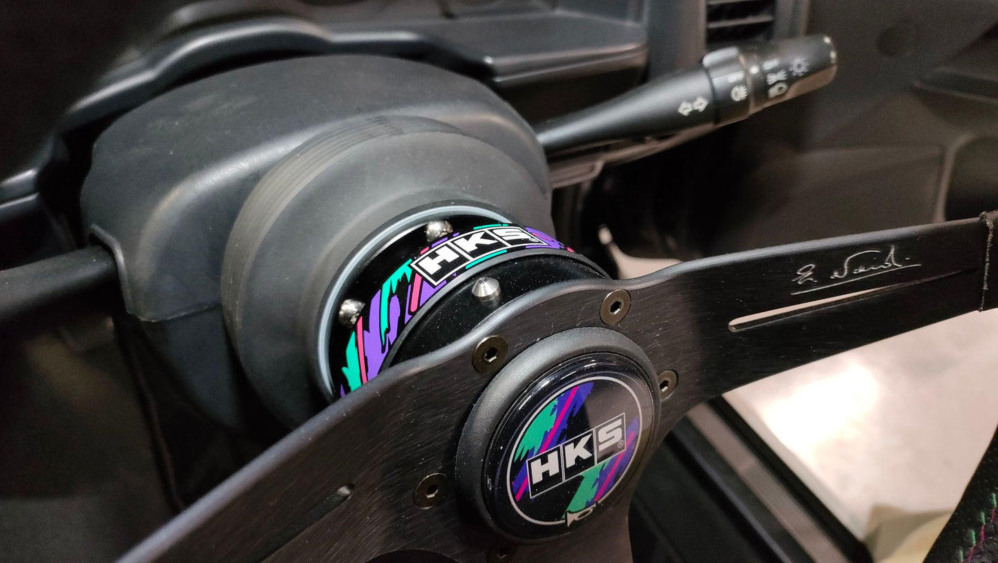 HKS Works Bell RAPFIX II Steering Wheel Quick Release + Lock