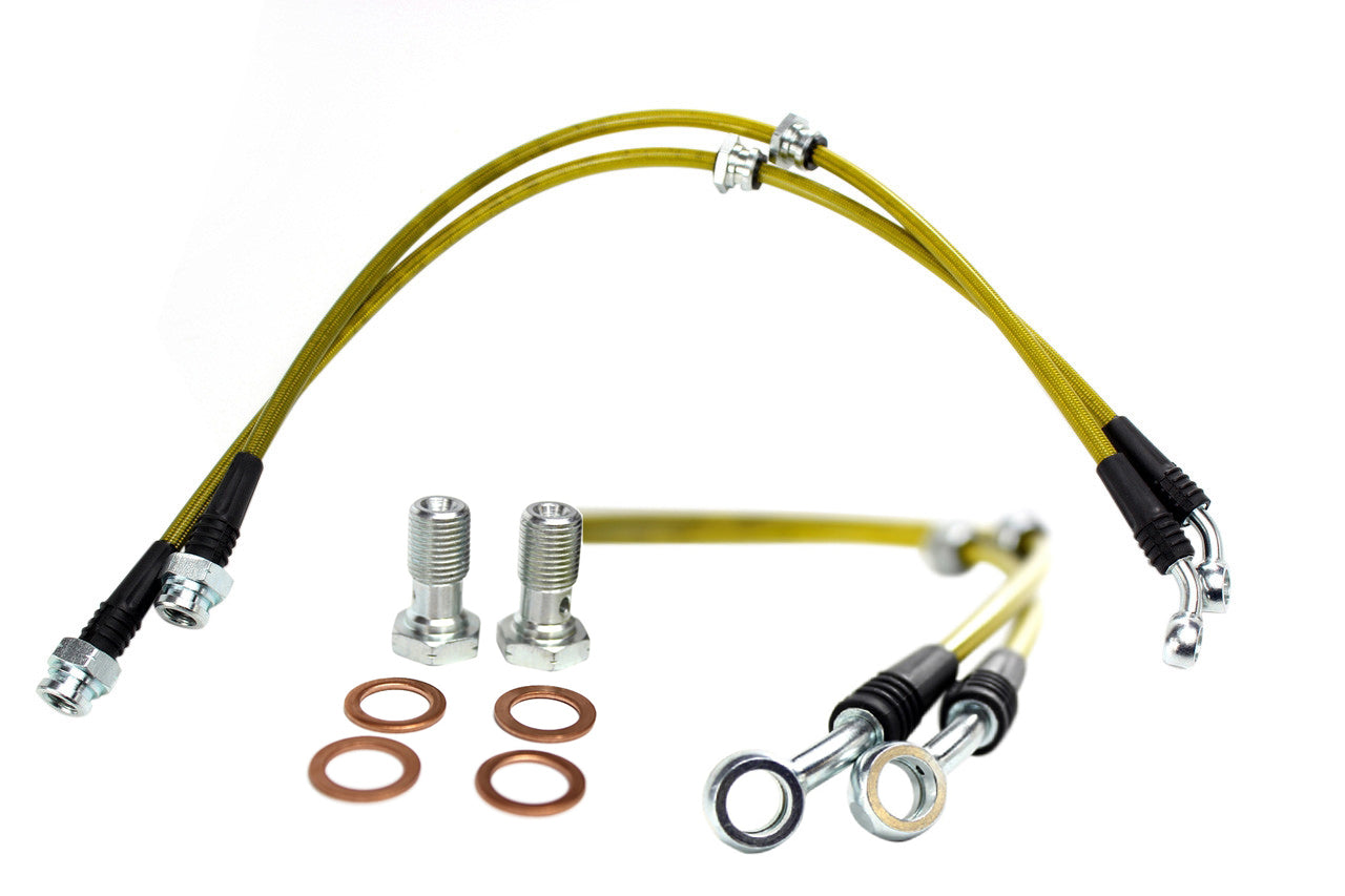ISR Performance Stainless Steel Front Brake Lines - Nissan 240sx S13 / S14