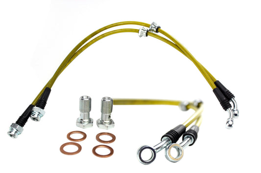 ISR Performance Stainless Steel Front Brake Lines - Nissan 240sx S13 / S14