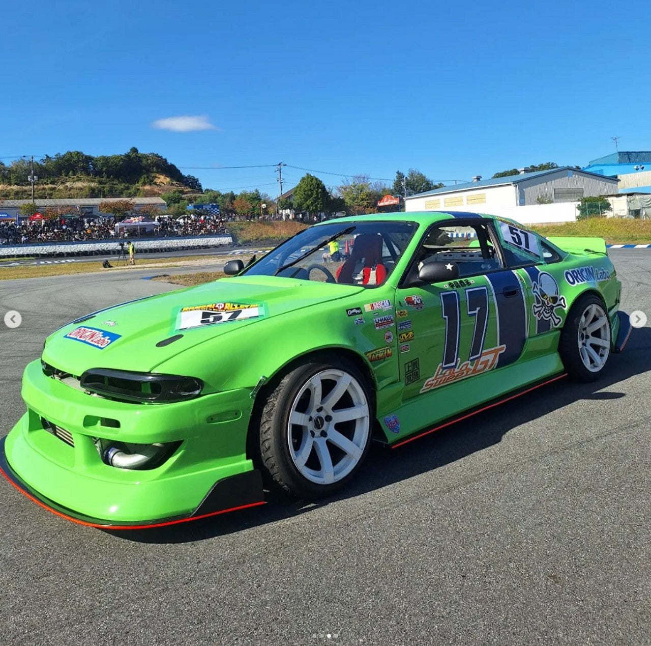 Origin Drift Line - Nissan S14 Zenki Front Bumper