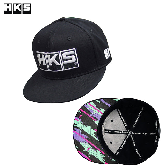 HKS Flat Brim Hat Cap - Oil Color