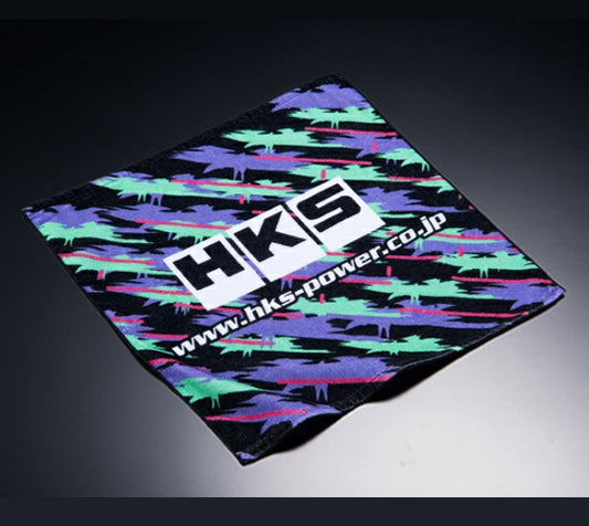 HKS Oil Splash Color Hand Towel - 34x34cm