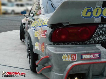 Origin 180sx Rear Fenders +75mm Type 4 (Include Finishers) PAIR