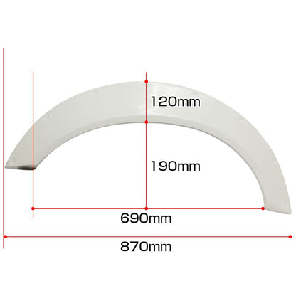 Origin Universal +65mm Fender Flares - PAIR