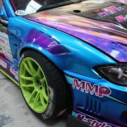 Origin S15 Front Fenders +55mm Sameera Vents - PAIR