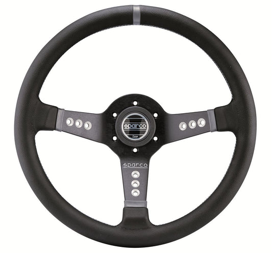 Sparco L777 Racing Steering Wheel - 350mm Leather