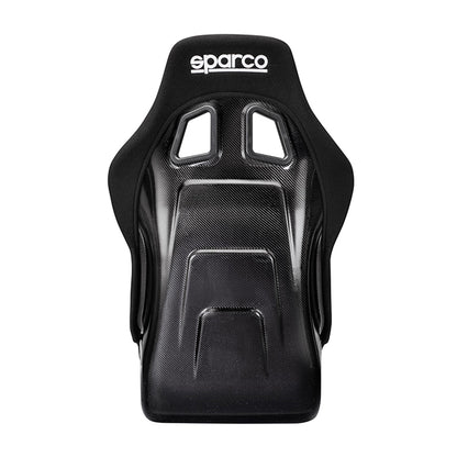 Sparco QRT-C Carbon FIA Racing Bucket Seat 12lbs - Black