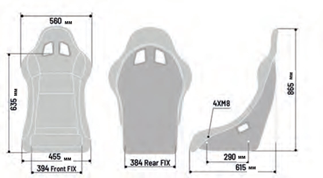 Sparco EVO S QRT FIA Racing Bucket Seat