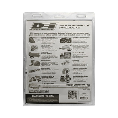 DEI Protect-A-Boot Spark Plug Wire Protector Kit - 4 Cylinder Kit - Black