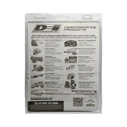 DEI Protect-A-Boot Spark Plug Wire Protector Kit - 4 Cylinder Kit - Black