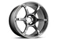 Advan RG-4 18x9 +35 5x114.3 Racing Hyper Black & Ring Wheel