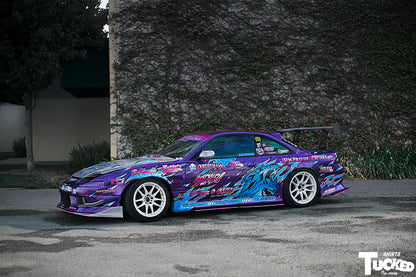 Origin S14 to 180sx +55mm Type 3 Front Fenders Conversion - PAIR