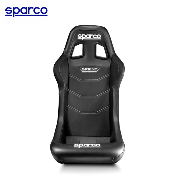 Sparco Sprint - FIA Racing Bucket Seat - Black Vinyl