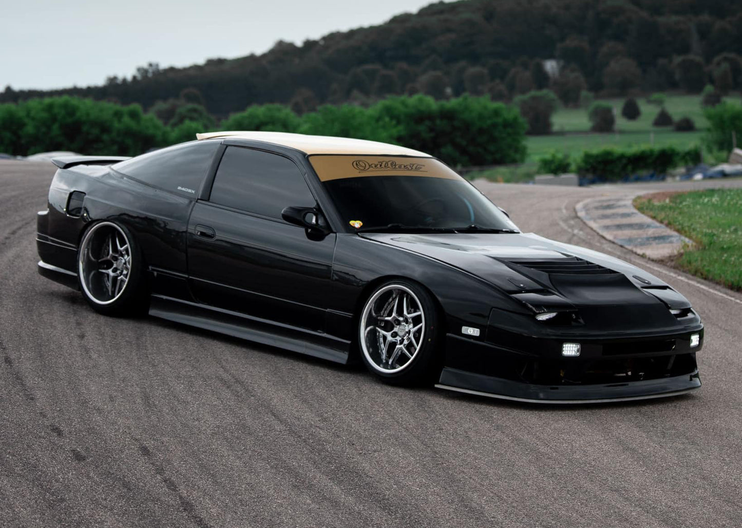 Origin 180sx Rear Fenders +50mm Type 2 (Gas Door Included) PAIR