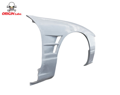 Origin Nissan 180sx Front Fenders +20mm Double Vent - PAIR