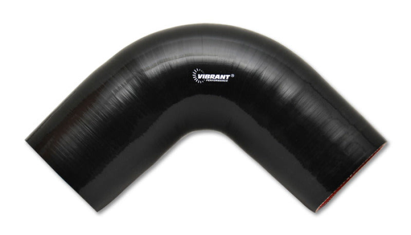 Vibrant 4 Ply Silicone Elbow Coupler 2.25in I.D. - 90 deg. Elbow