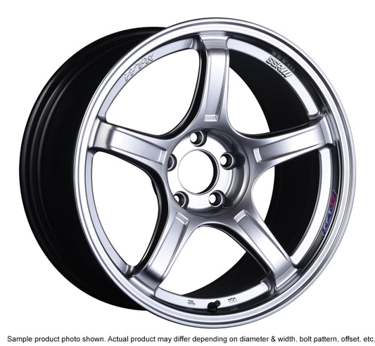 SSR GTX03 18x9.5 5x114.3 12mm Offset - Platinum Silver Wheel