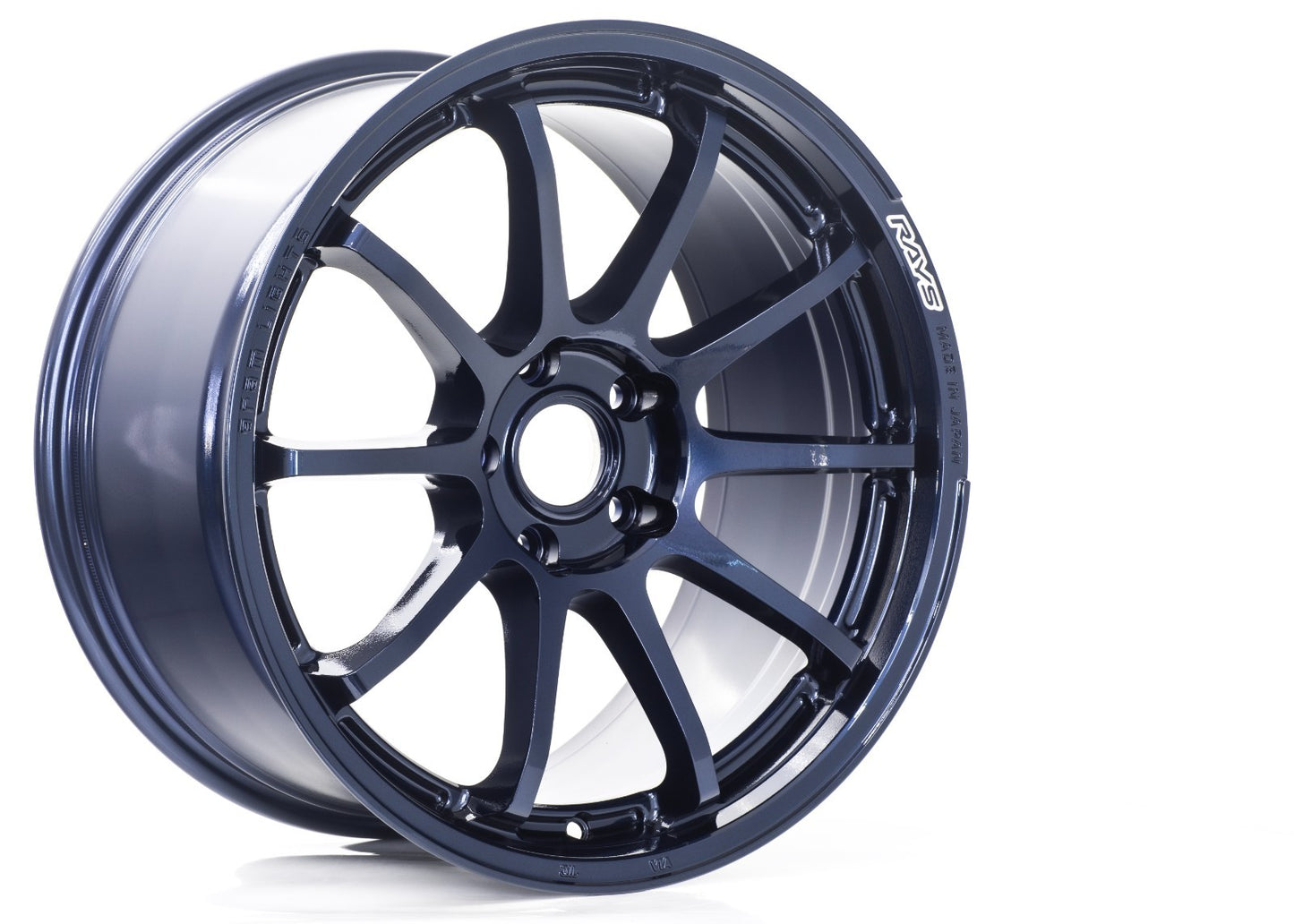 Gram Lights 57NR 18x9.5 +38 5x114.3 Eternal Blue Pearl Wheel