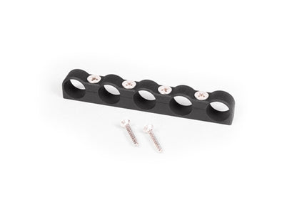 Radium Engineering Hose Separator Clamp - 5 Way