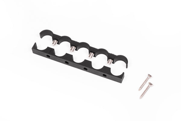 Radium Engineering Hose Separator Clamp - 5 Way