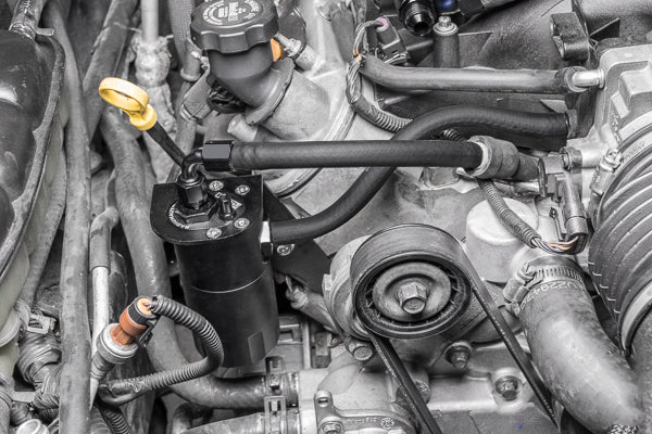 Radium Engineering Catch Can Kit GM LS Engine Fluid Lock