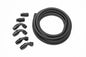 Radium Engineering 6AN Universal DIY PTFE Hose Kit - Black