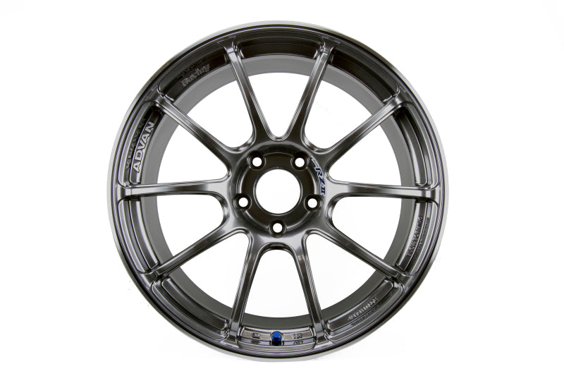 Advan RZII 17x9 +63 5x114.3 Racing Hyper Black Wheel