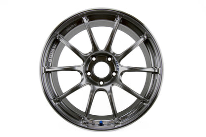 Advan RZII 17x9 +63 5x114.3 Racing Hyper Black Wheel